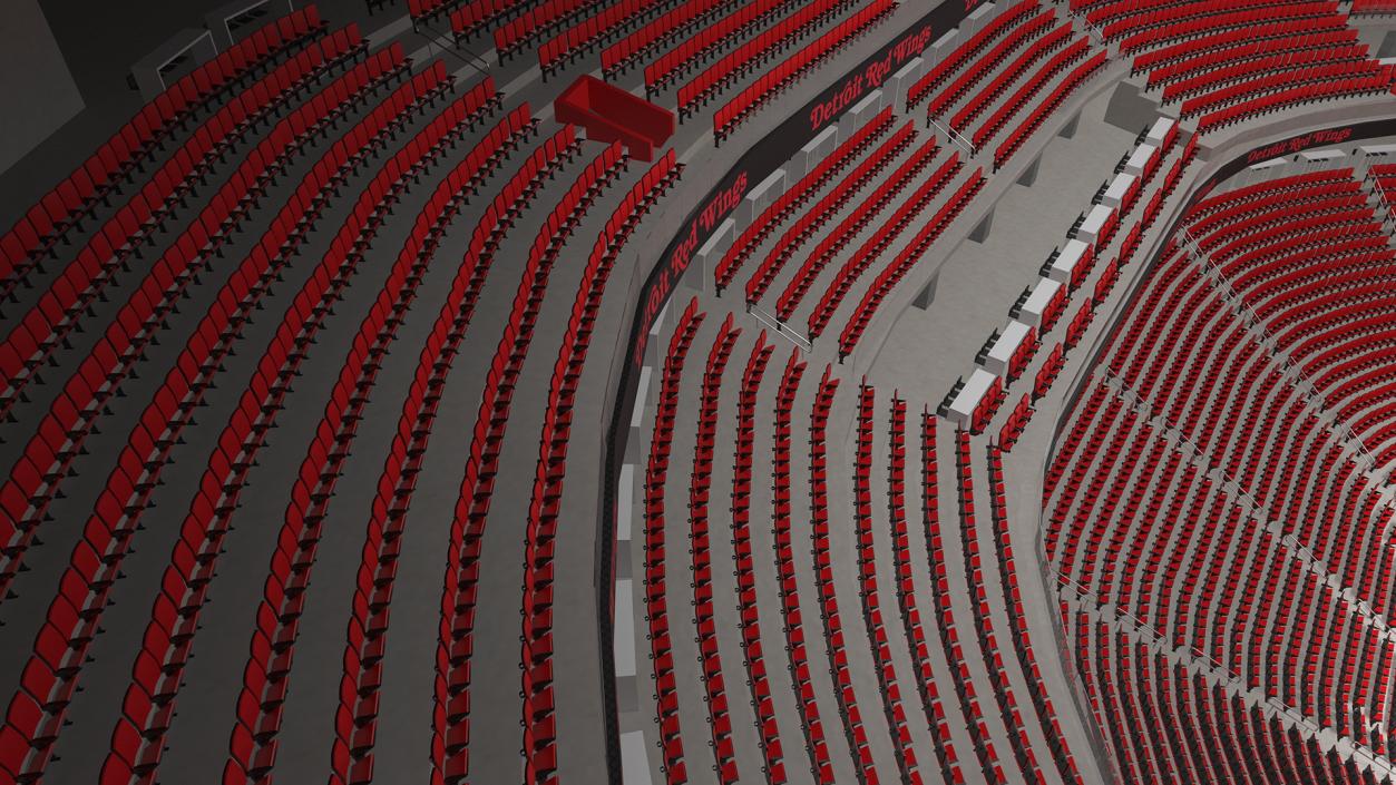 NHL Arena 3D model