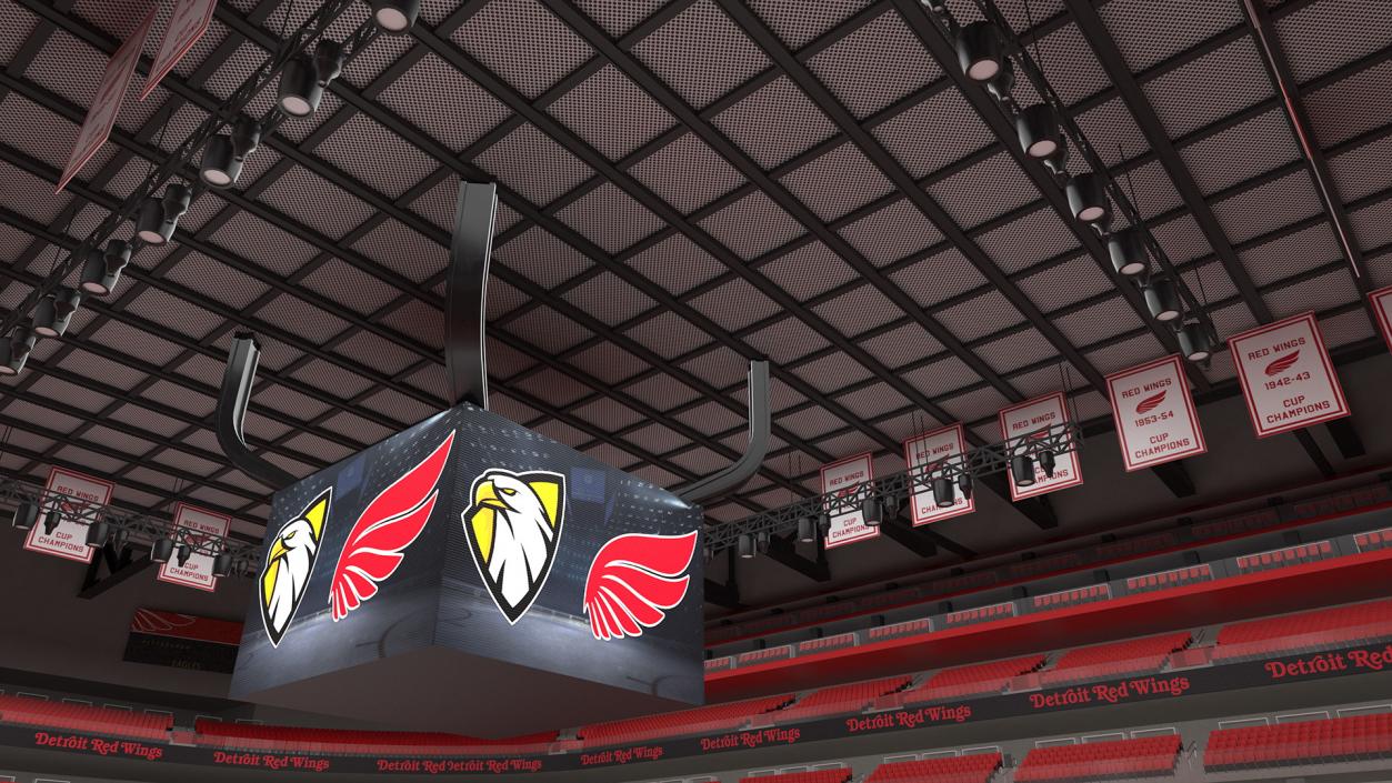 NHL Arena 3D model