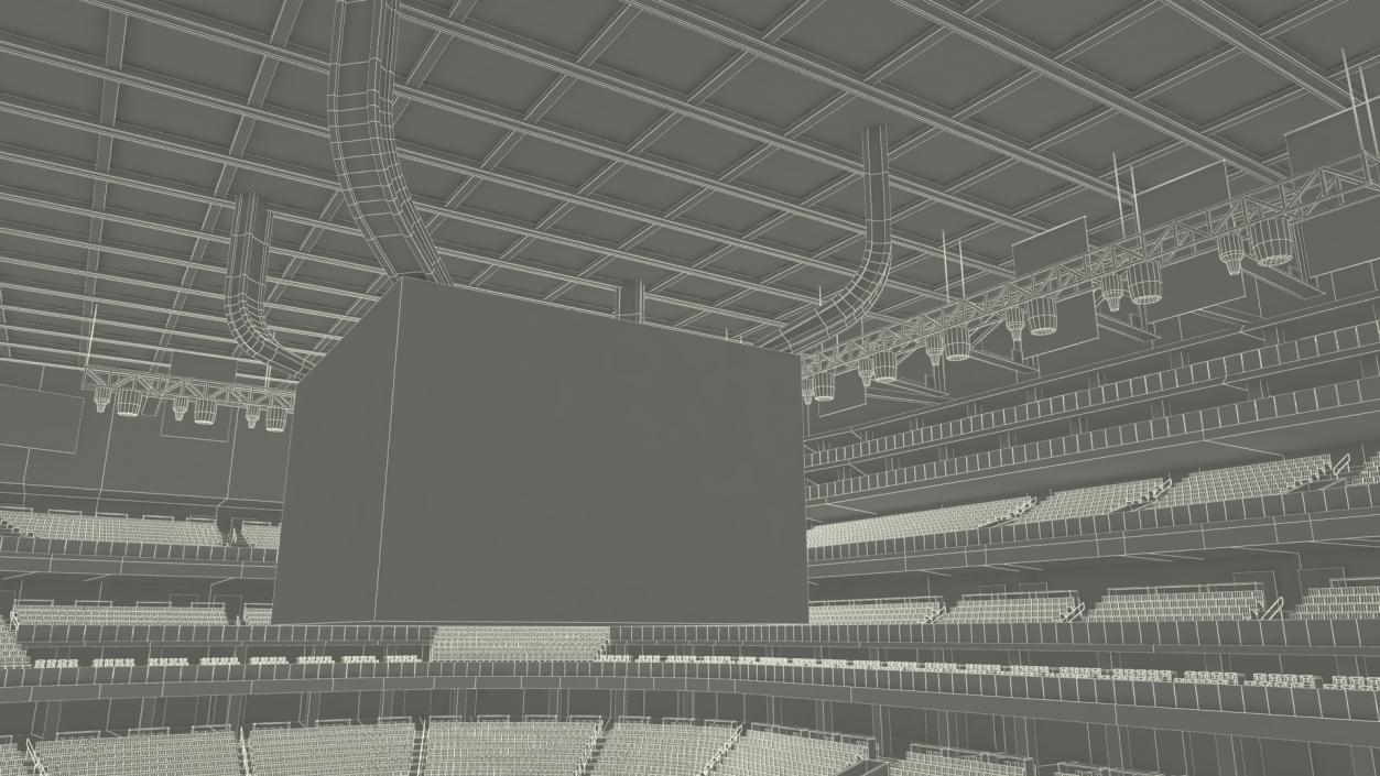 NHL Arena 3D model