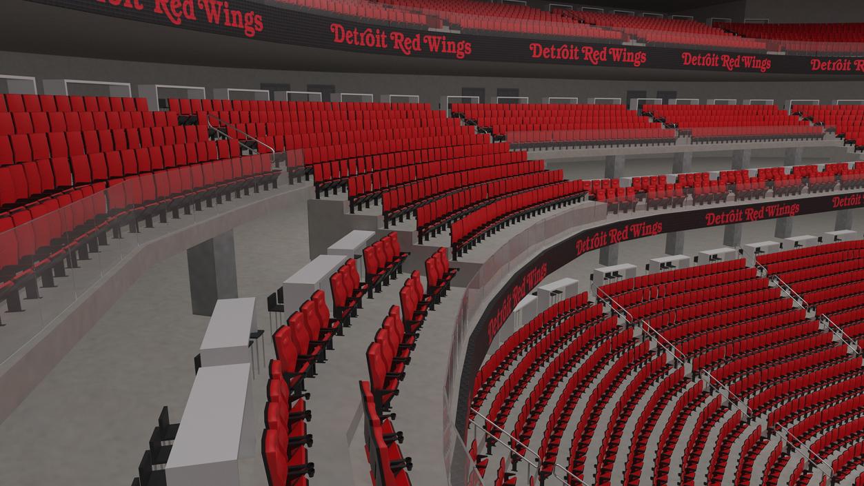 NHL Arena 3D model