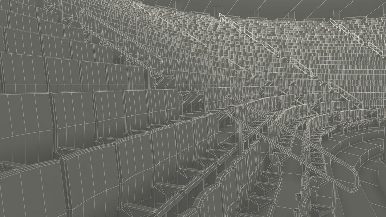 NHL Arena 3D model