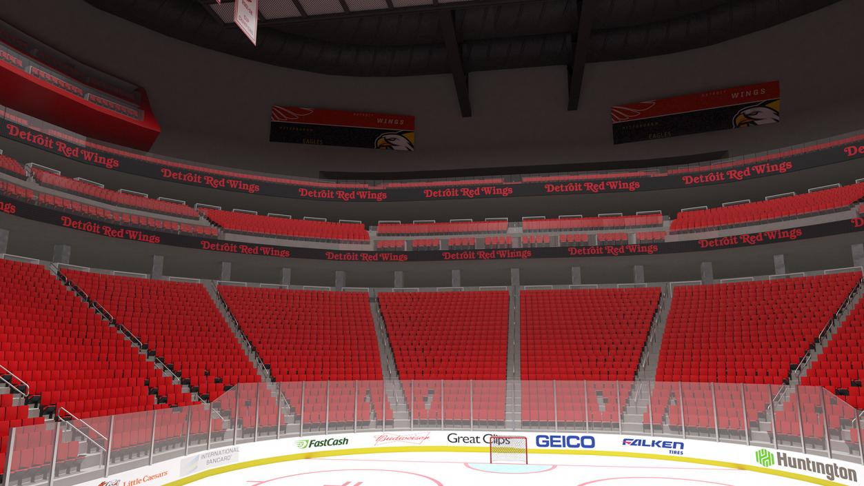 NHL Arena 3D model