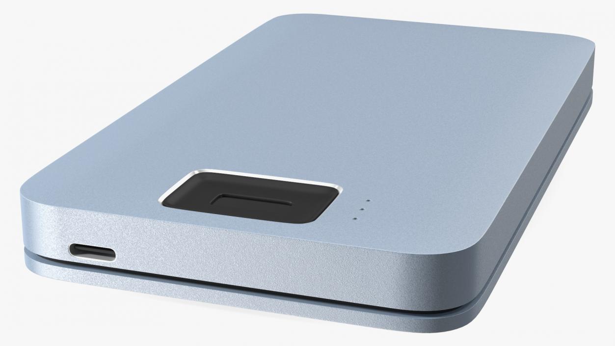 3D HDD Drive Fingerprint Scanner Secure