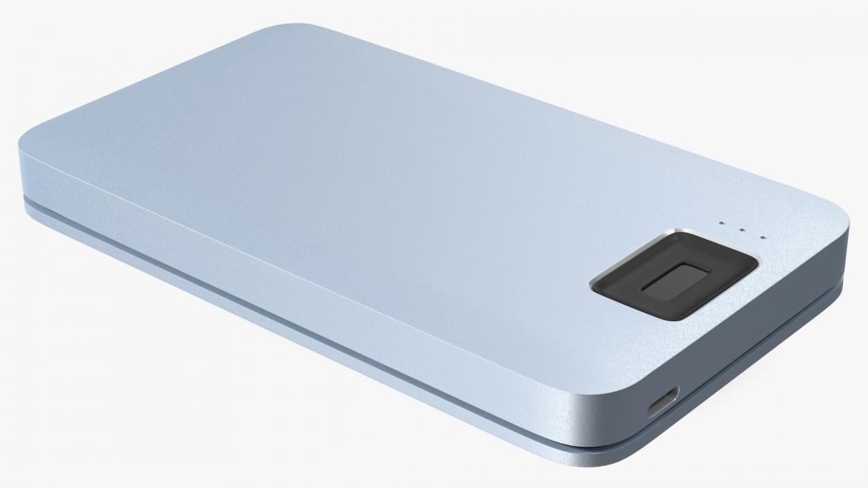 3D HDD Drive Fingerprint Scanner Secure