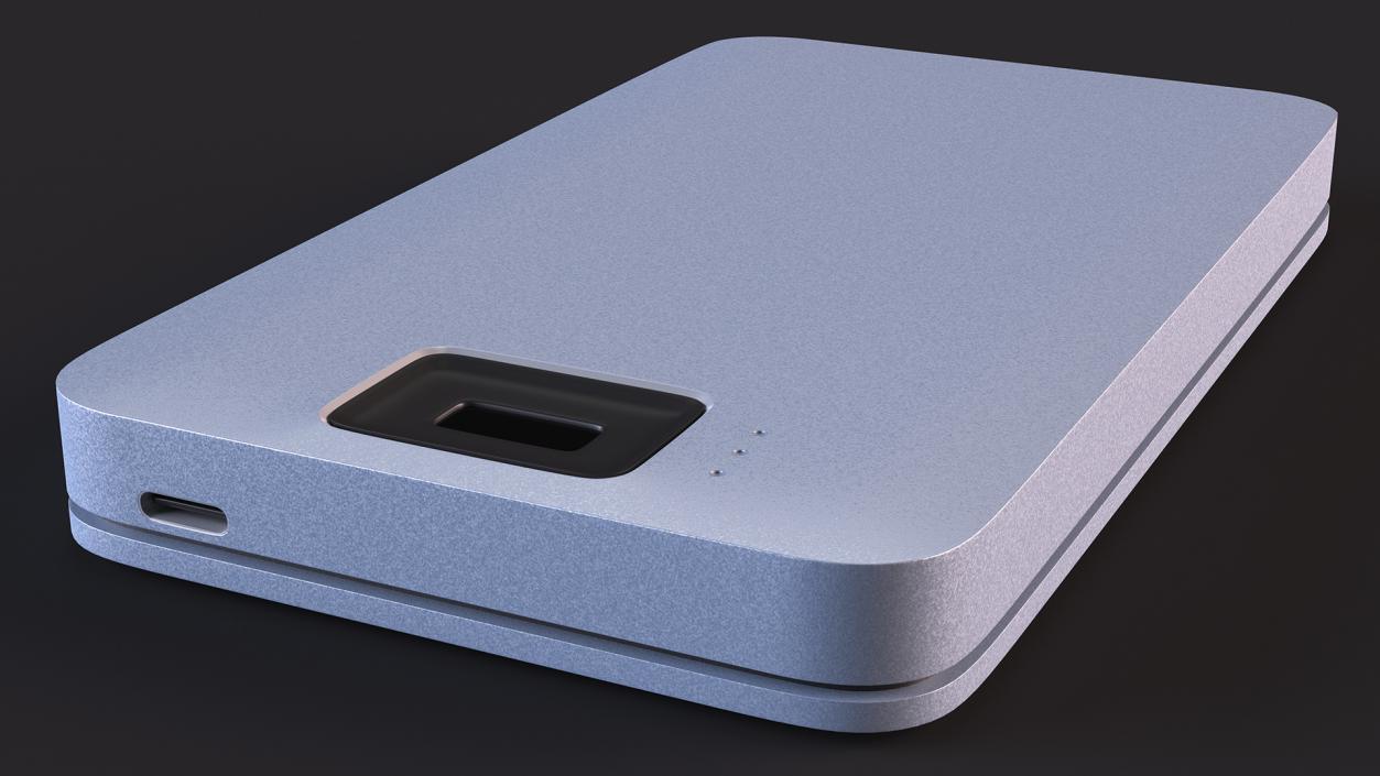 3D HDD Drive Fingerprint Scanner Secure