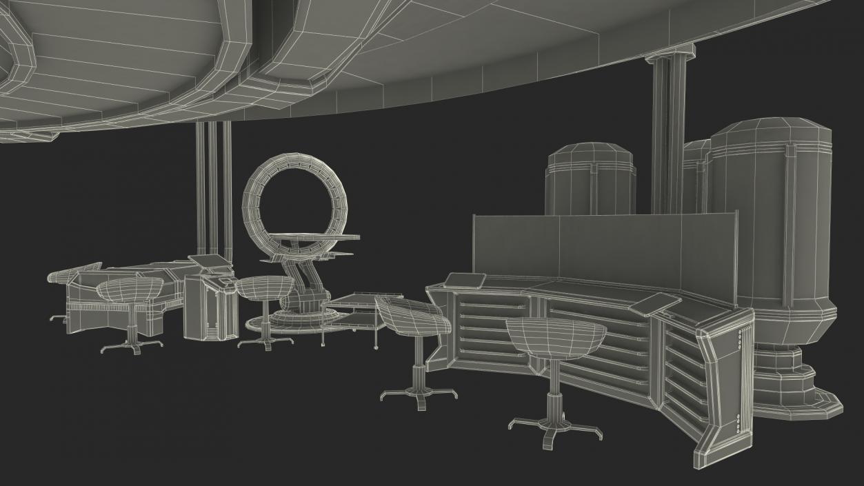 Futuristic Medical Lab 3D