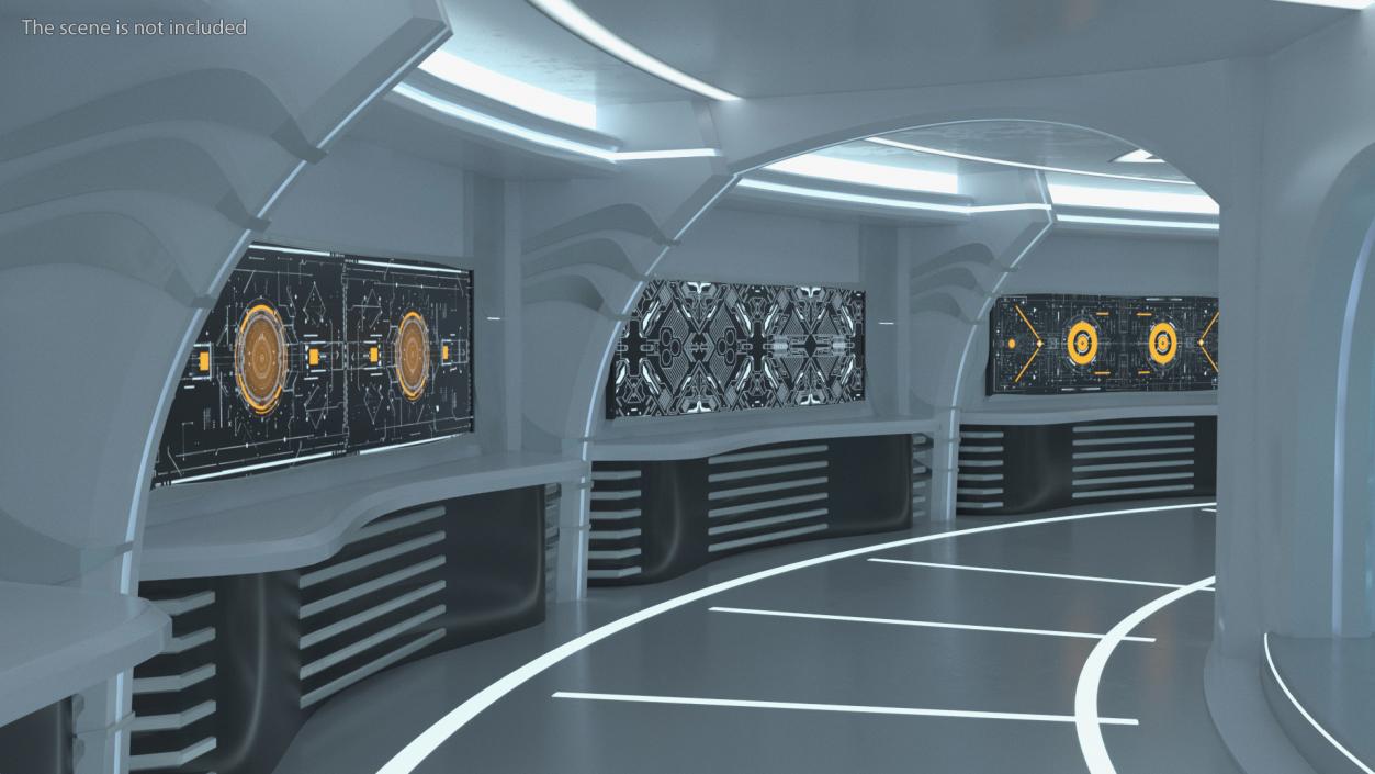 Futuristic Medical Lab 3D