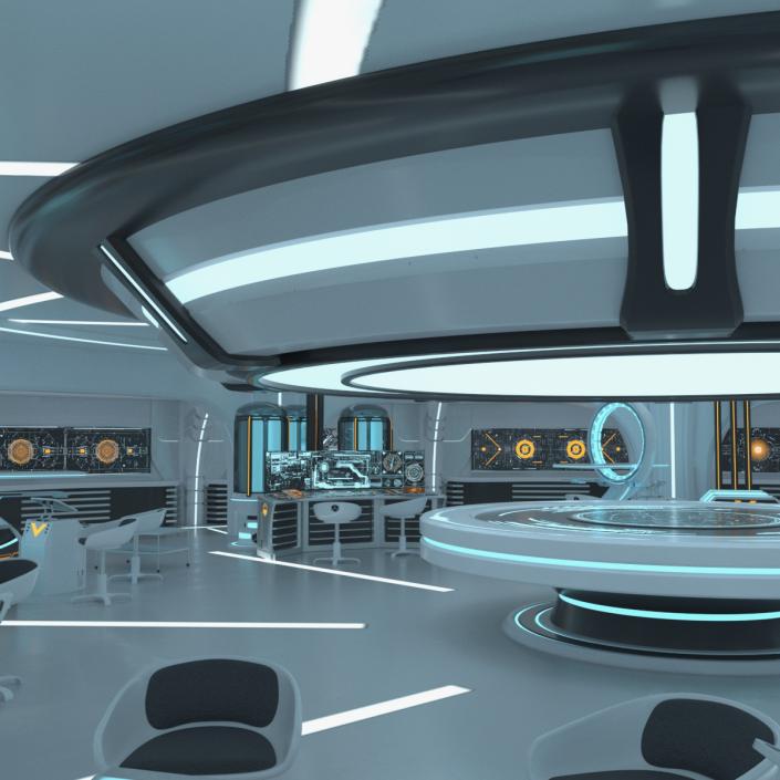 Futuristic Medical Lab 3D