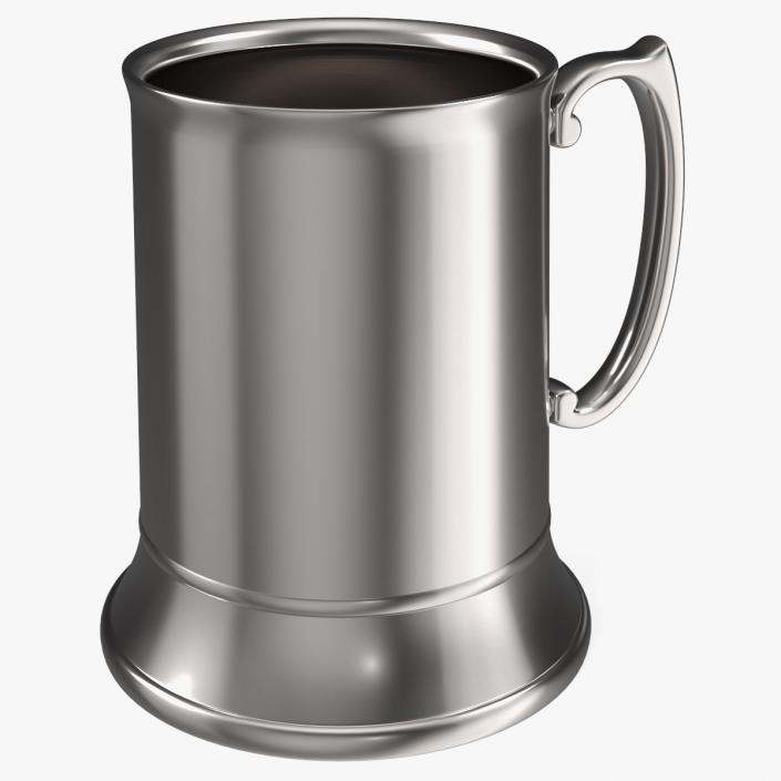 3D Stainless Steel Beer Mug 2