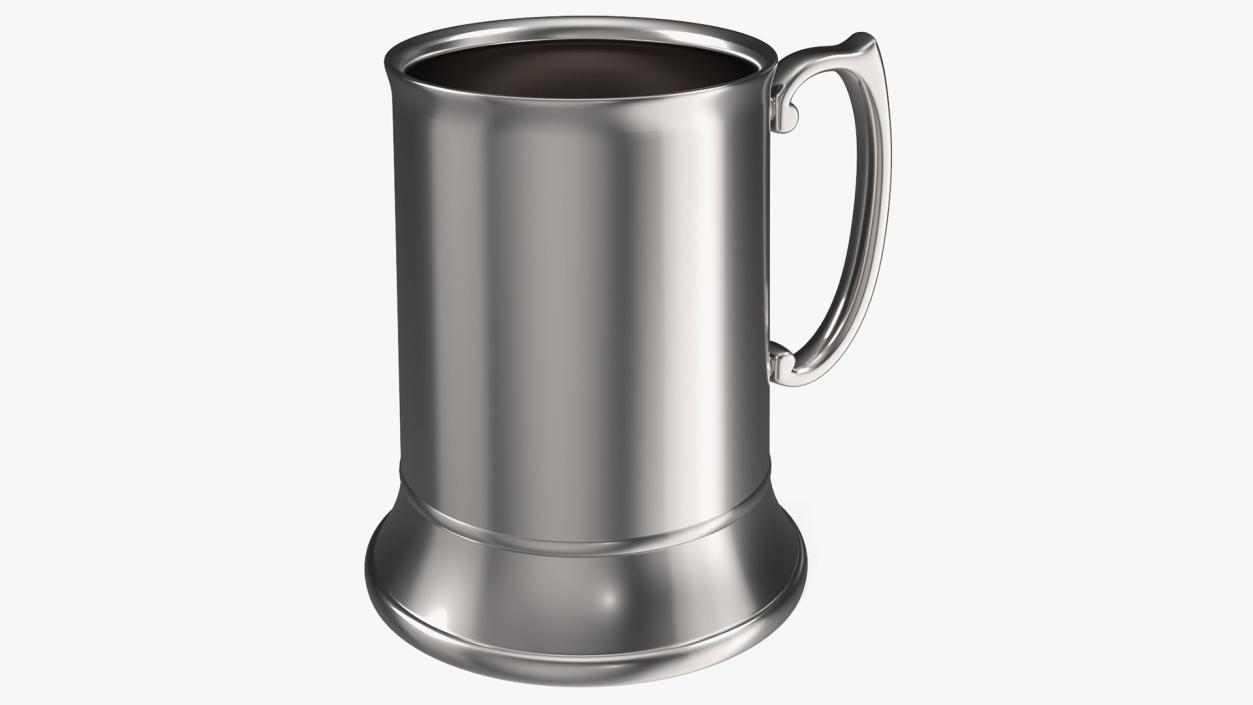 3D Stainless Steel Beer Mug 2