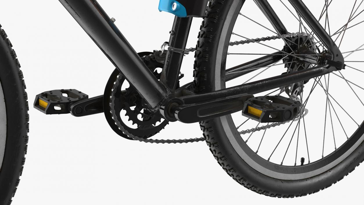 3D Mountain Bike with Thule Safety Seat