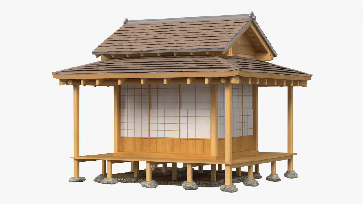 3D model Japan Traditional Houses Collection