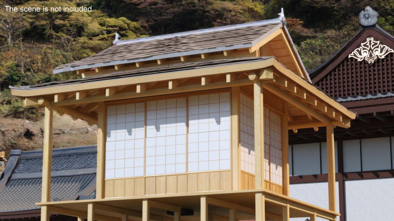 3D model Japan Traditional Houses Collection