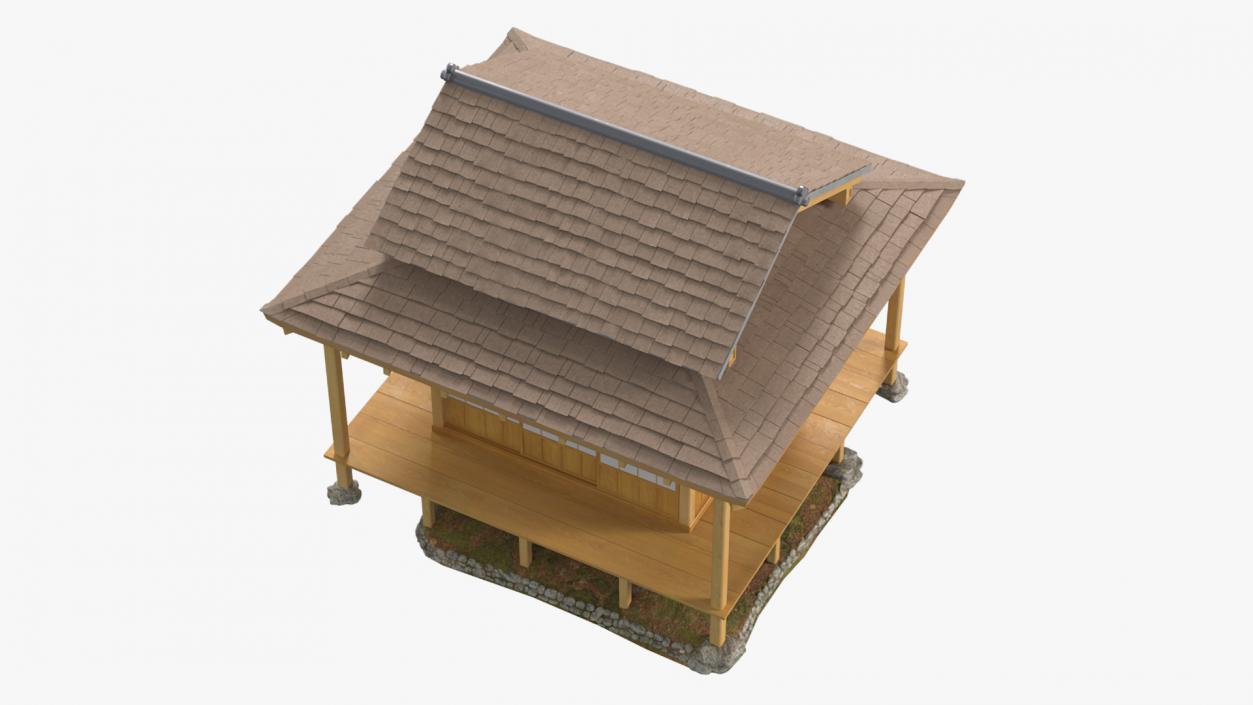 3D model Japan Traditional Houses Collection