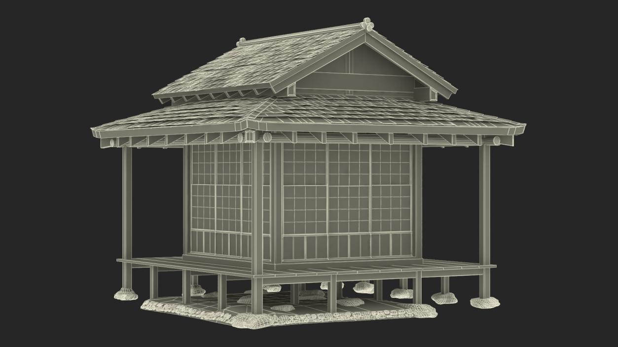 3D model Japan Traditional Houses Collection