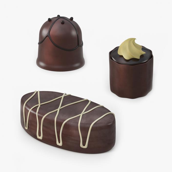 3D model Chocolate Candies Collection 2