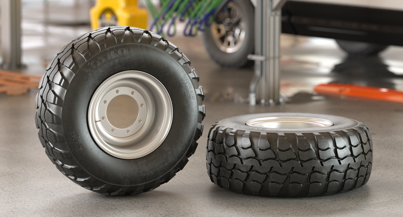 OTICO Tire R20 3D model