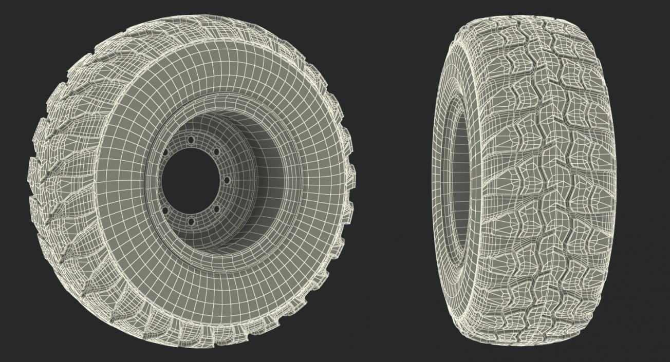 OTICO Tire R20 3D model