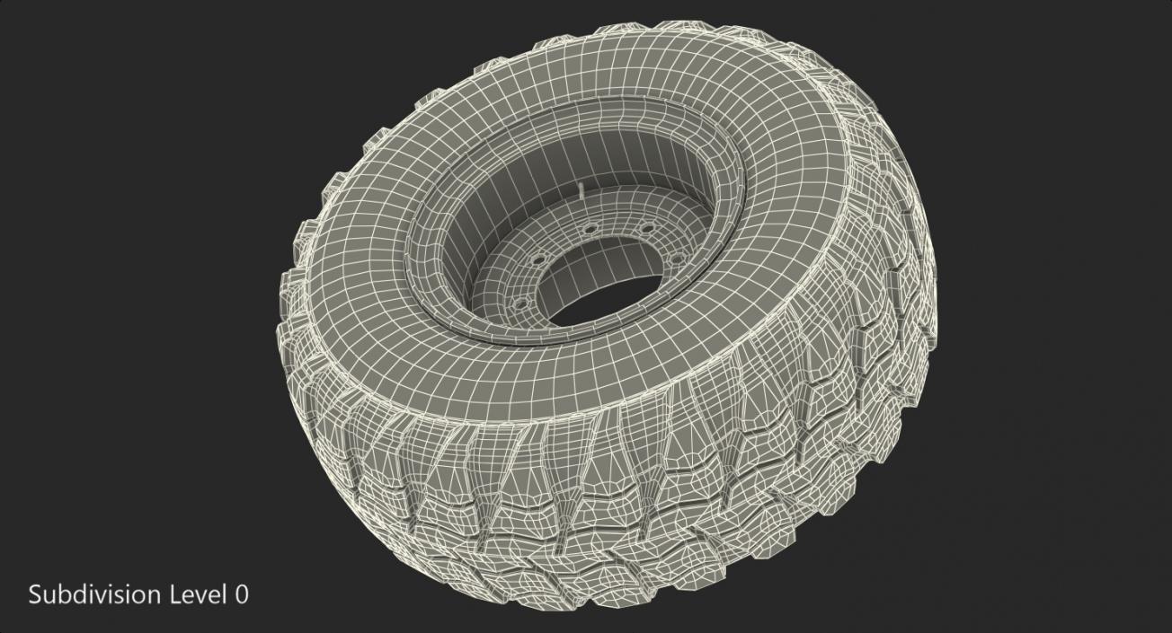 OTICO Tire R20 3D model