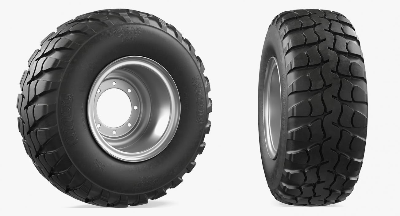 OTICO Tire R20 3D model