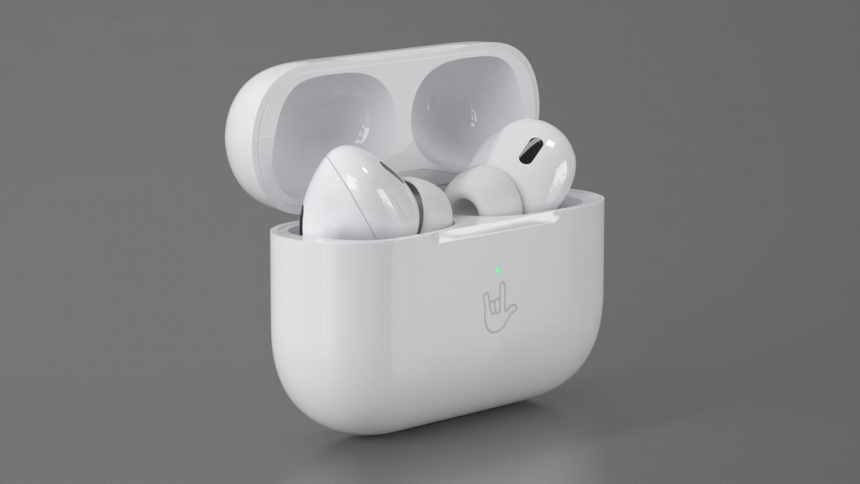 3D model Apple AirPods Pro 2 USB-C