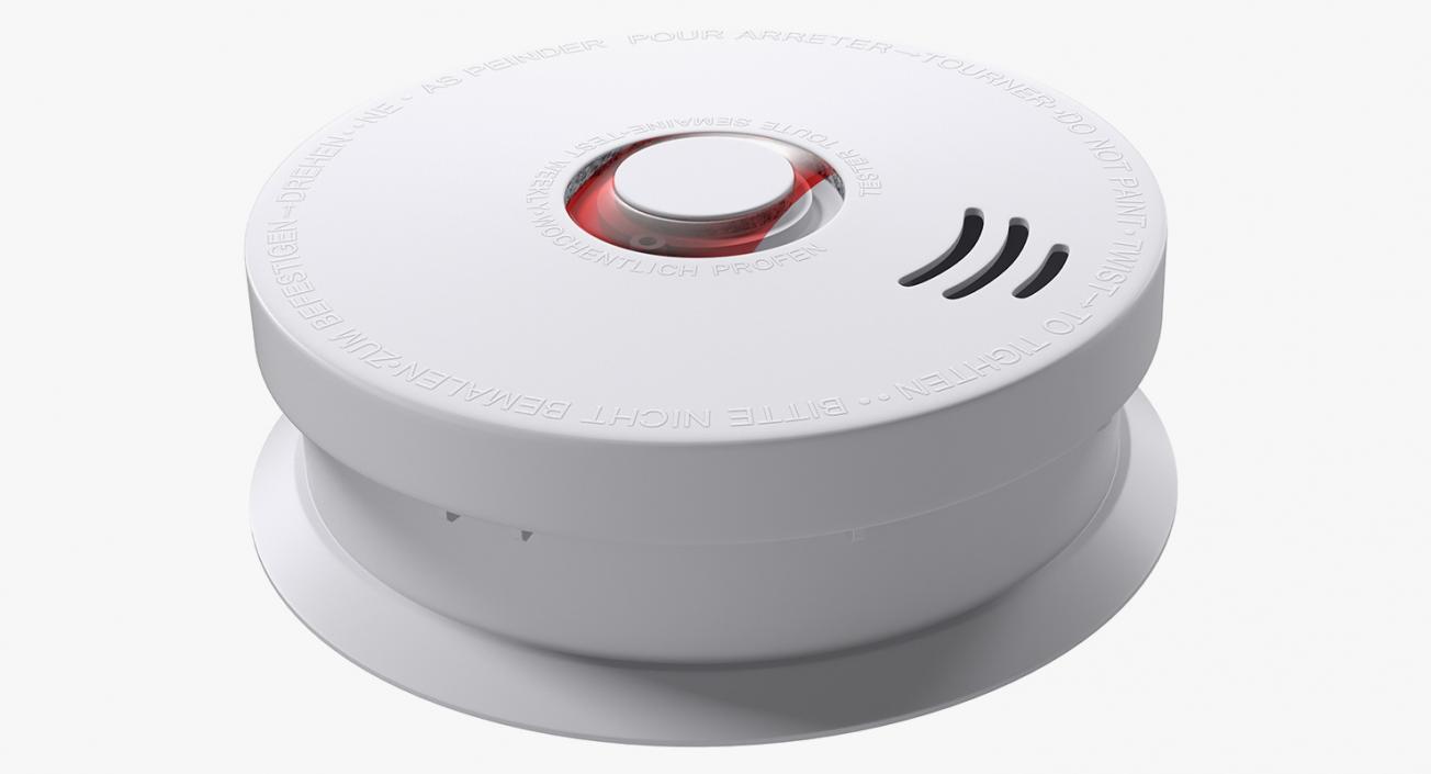 3D Smoke Detectors Collection