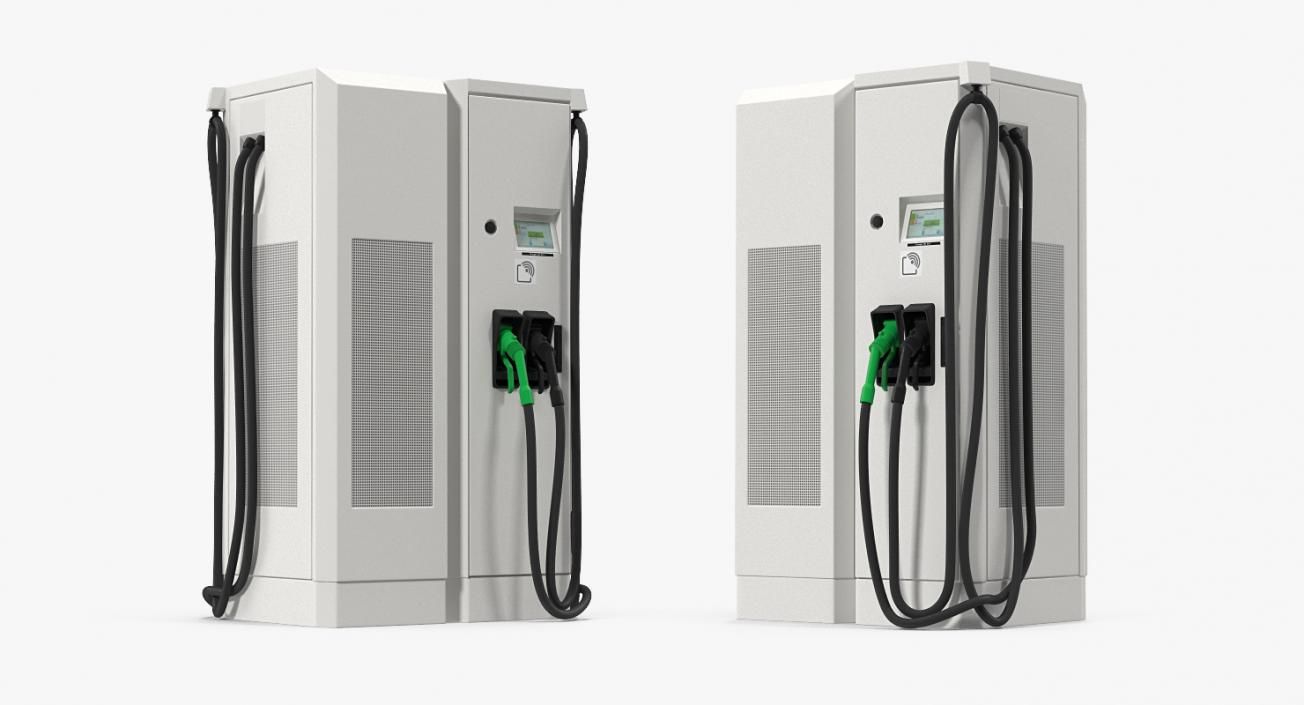 3D Fast EV Charger Generic model