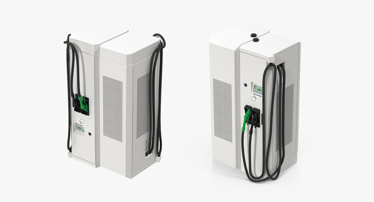 3D Fast EV Charger Generic model