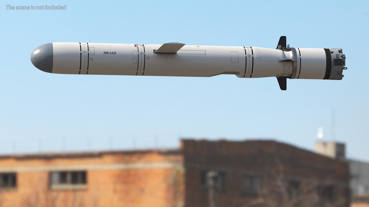 Cruise Missile 3M-14 Kalibr 3D