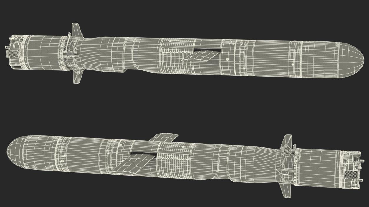 Cruise Missile 3M-14 Kalibr 3D