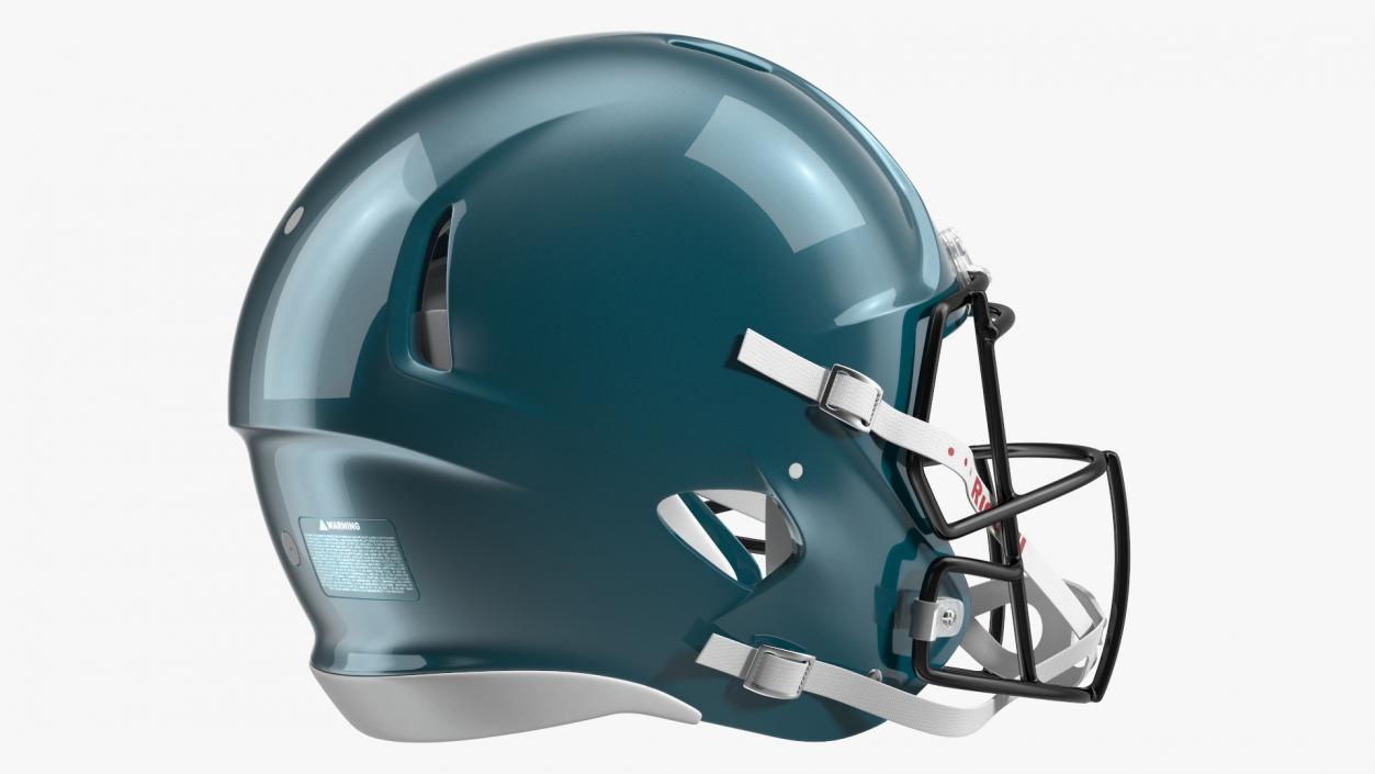 3D Riddell Football Helmet model