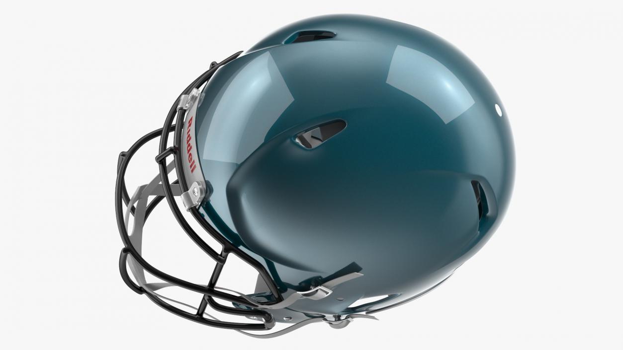 3D Riddell Football Helmet model