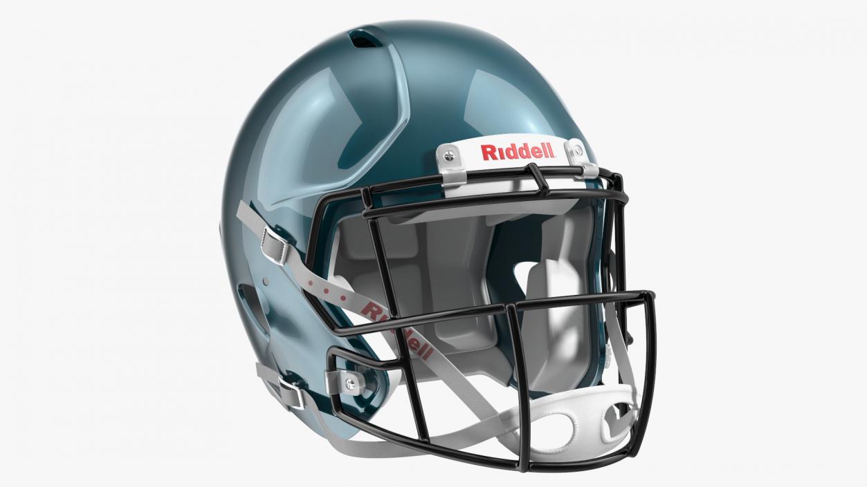 3D Riddell Football Helmet model