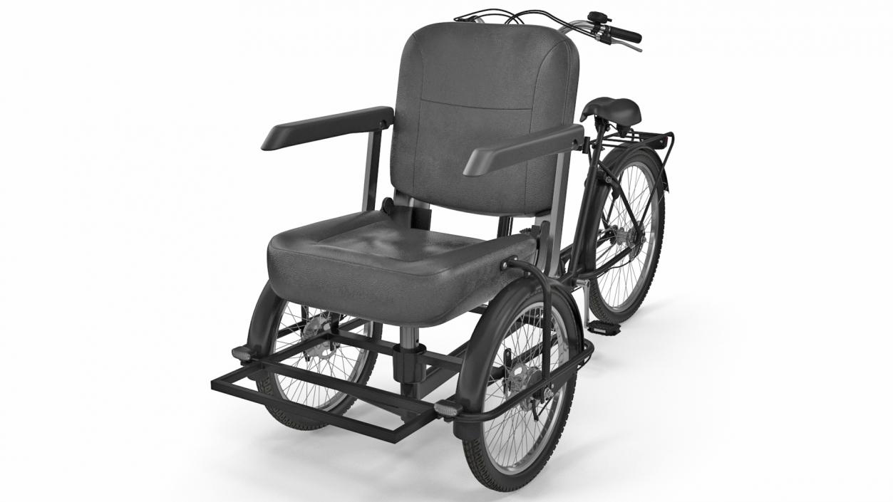 Cycle Rickshaw 3D model