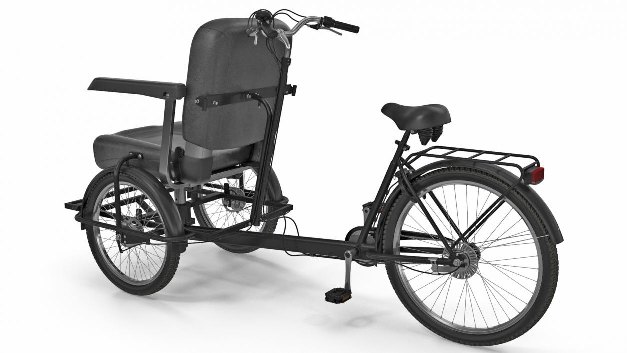 Cycle Rickshaw 3D model