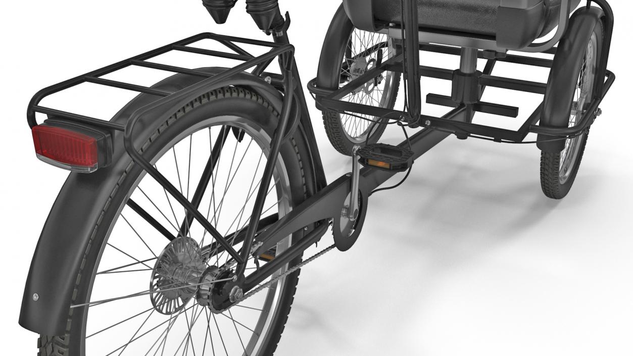 Cycle Rickshaw 3D model