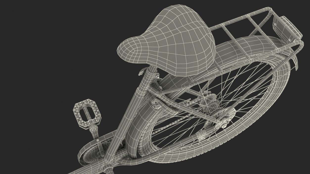 Cycle Rickshaw 3D model