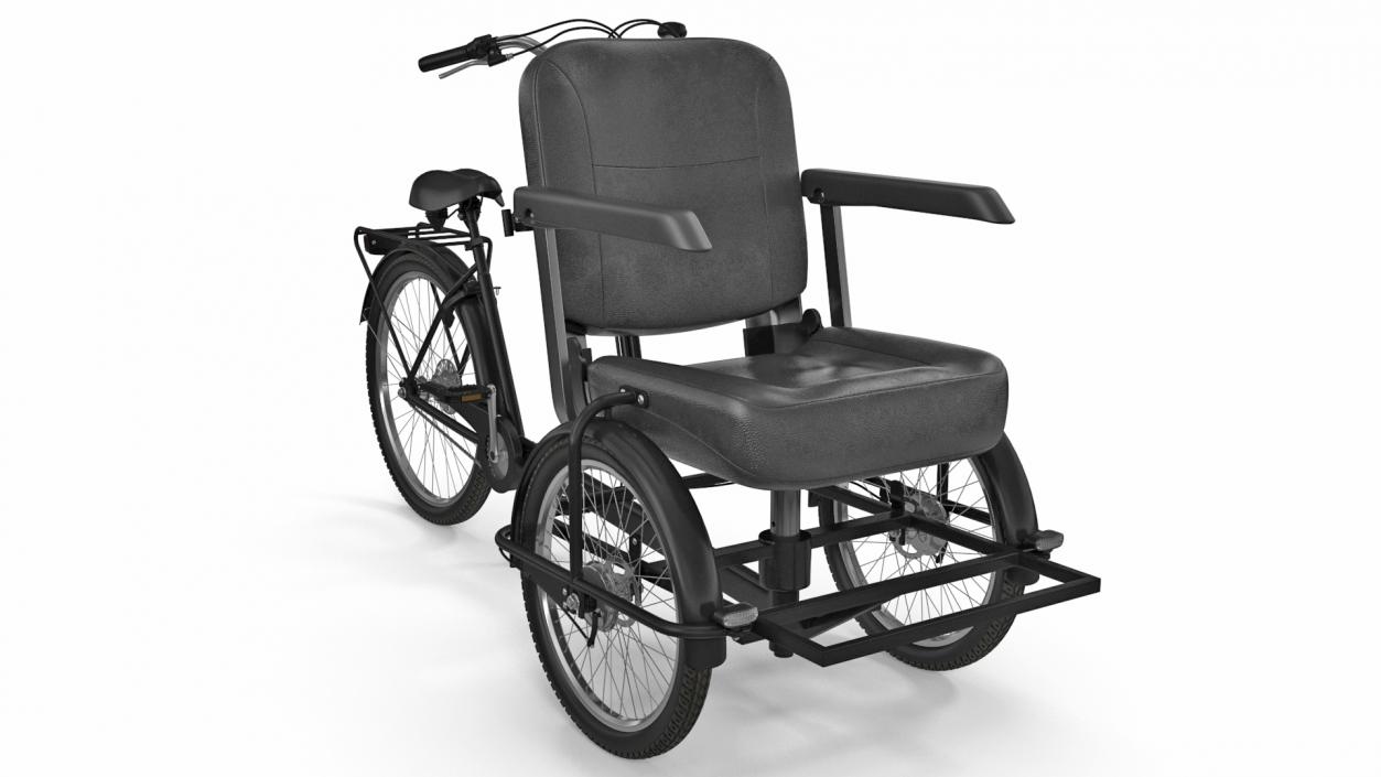 Cycle Rickshaw 3D model