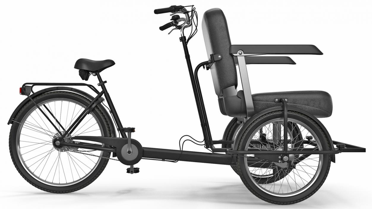 Cycle Rickshaw 3D model