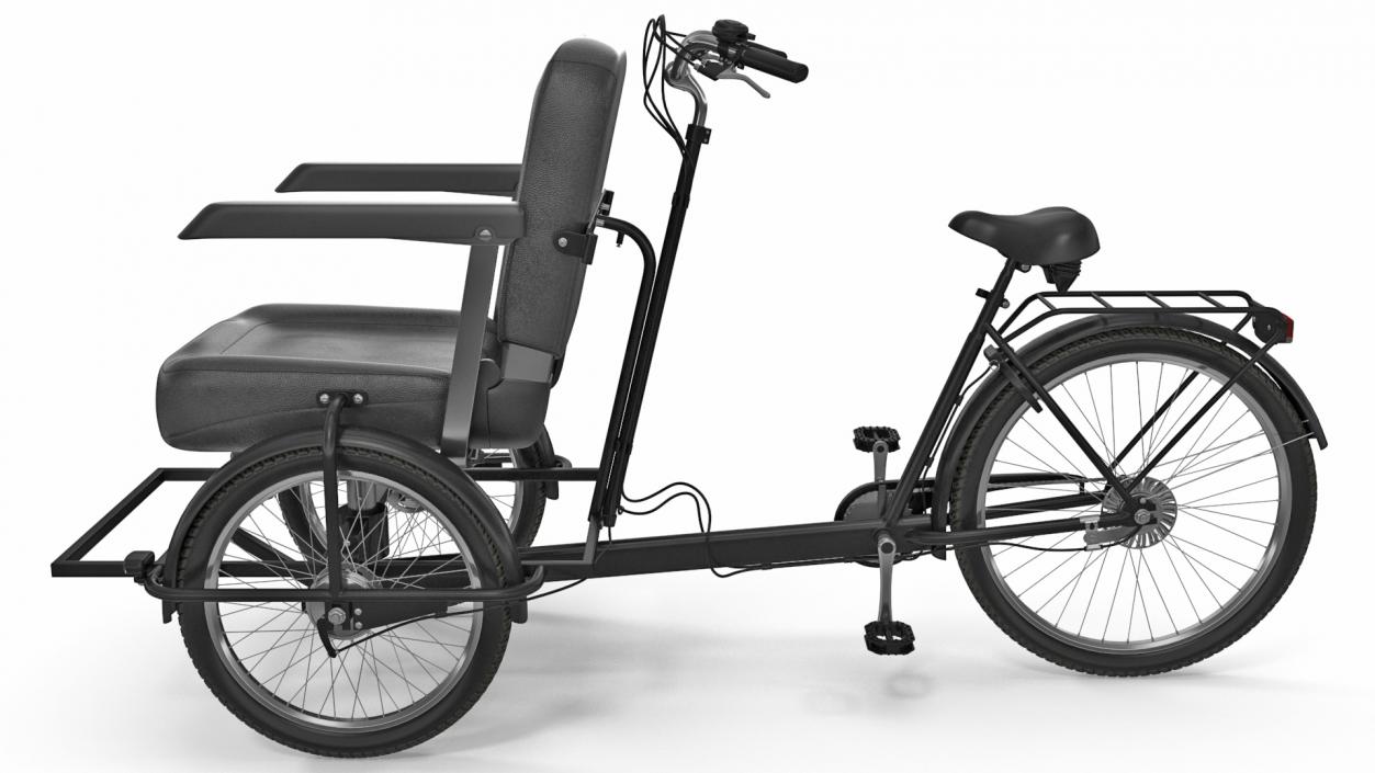 Cycle Rickshaw 3D model