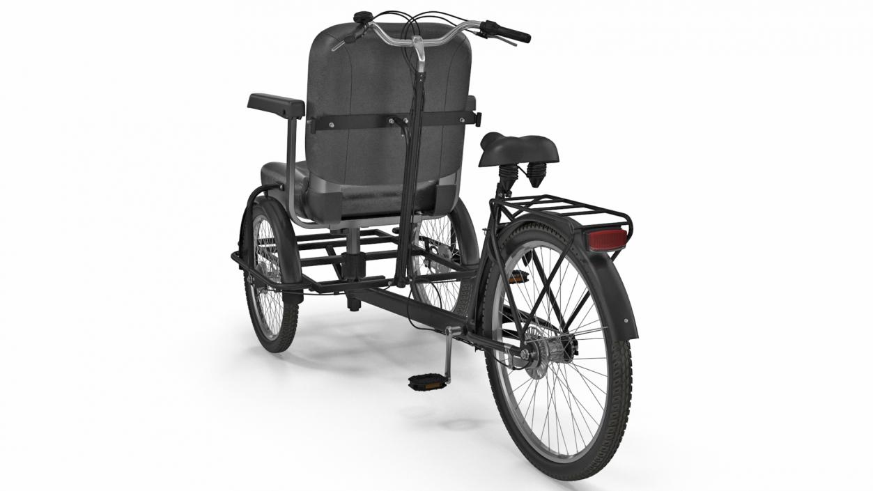 Cycle Rickshaw 3D model