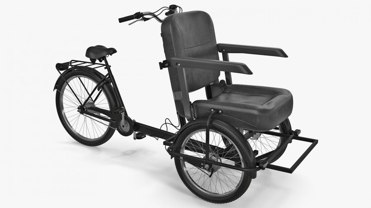 Cycle Rickshaw 3D model