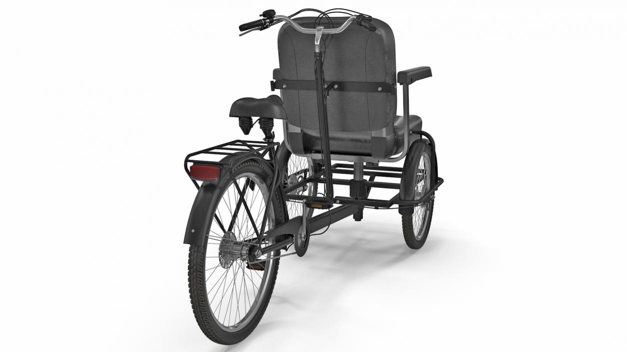 Cycle Rickshaw 3D model