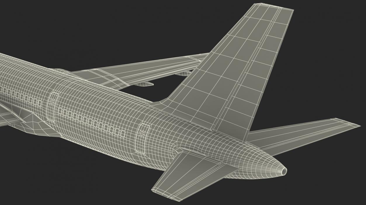 3D Boeing 757 200 Flight Deck Rigged model