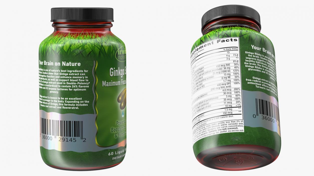 3D Nutritional Supplements Collection 3