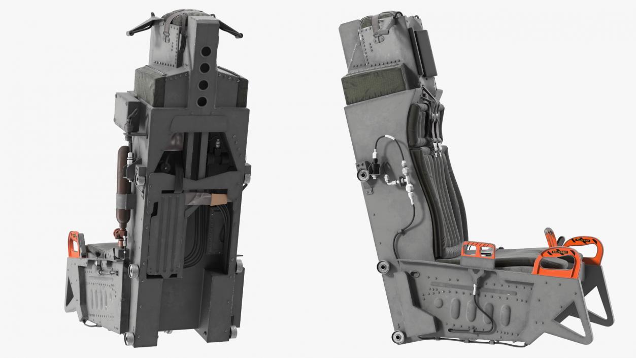 Military Ejection Seat 3D