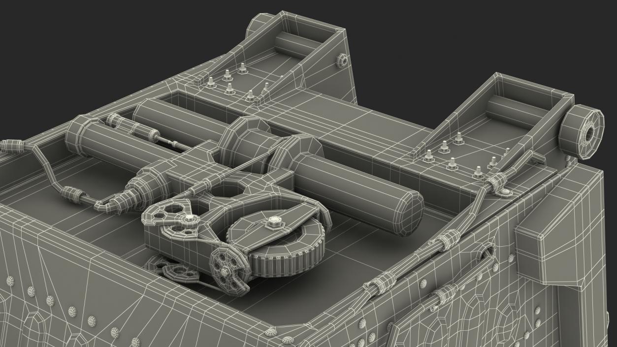 Military Ejection Seat 3D