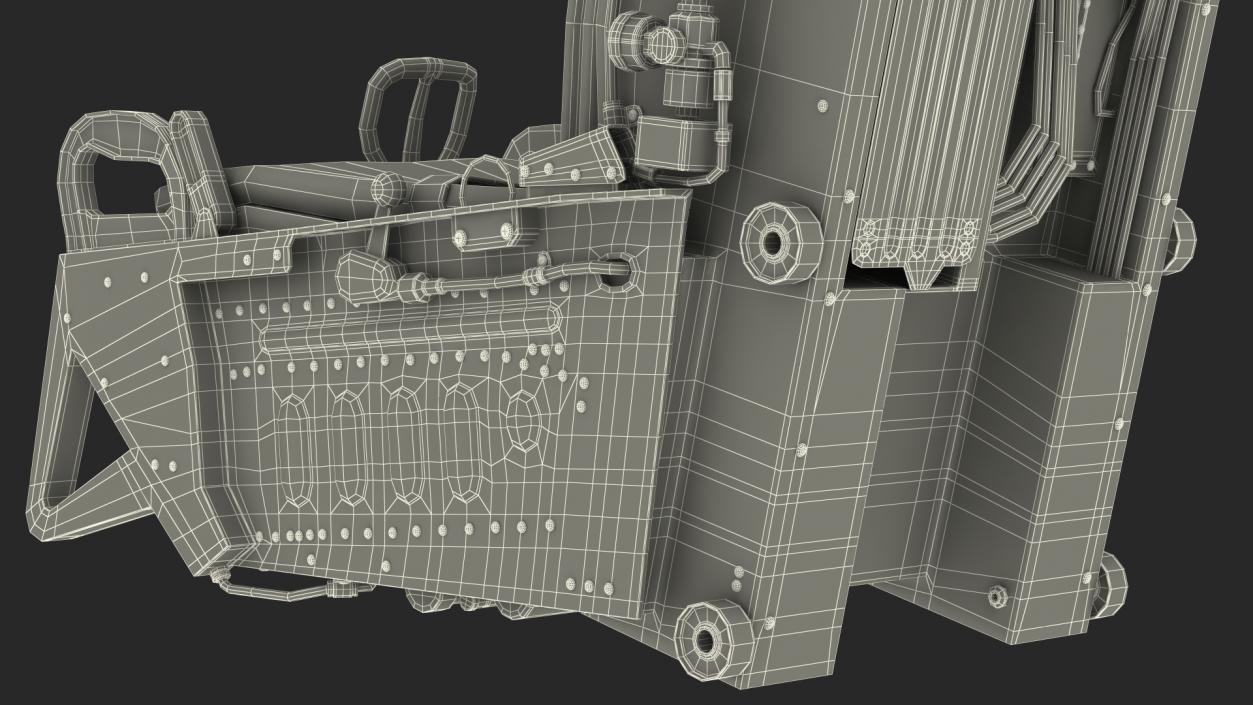 Military Ejection Seat 3D