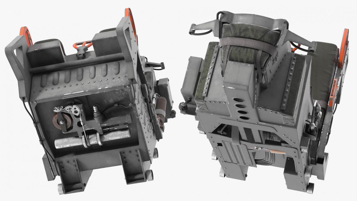 Military Ejection Seat 3D