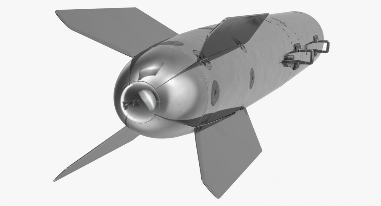 B61 Silver Bullet Fusion Bomb 3D model